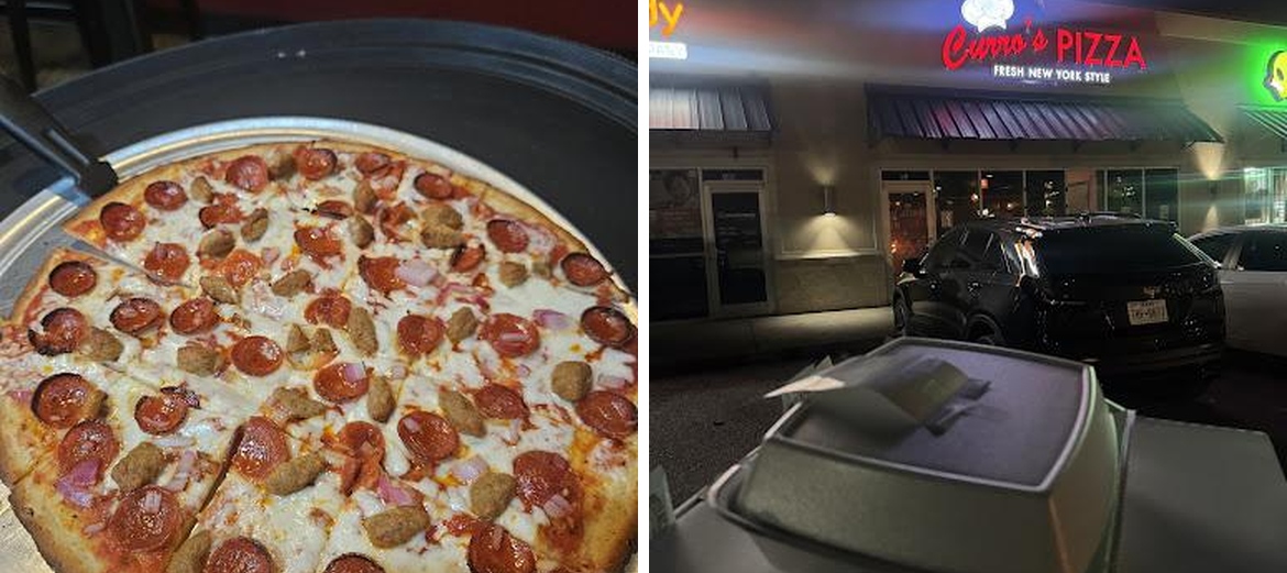 Curro's Pizza Menu