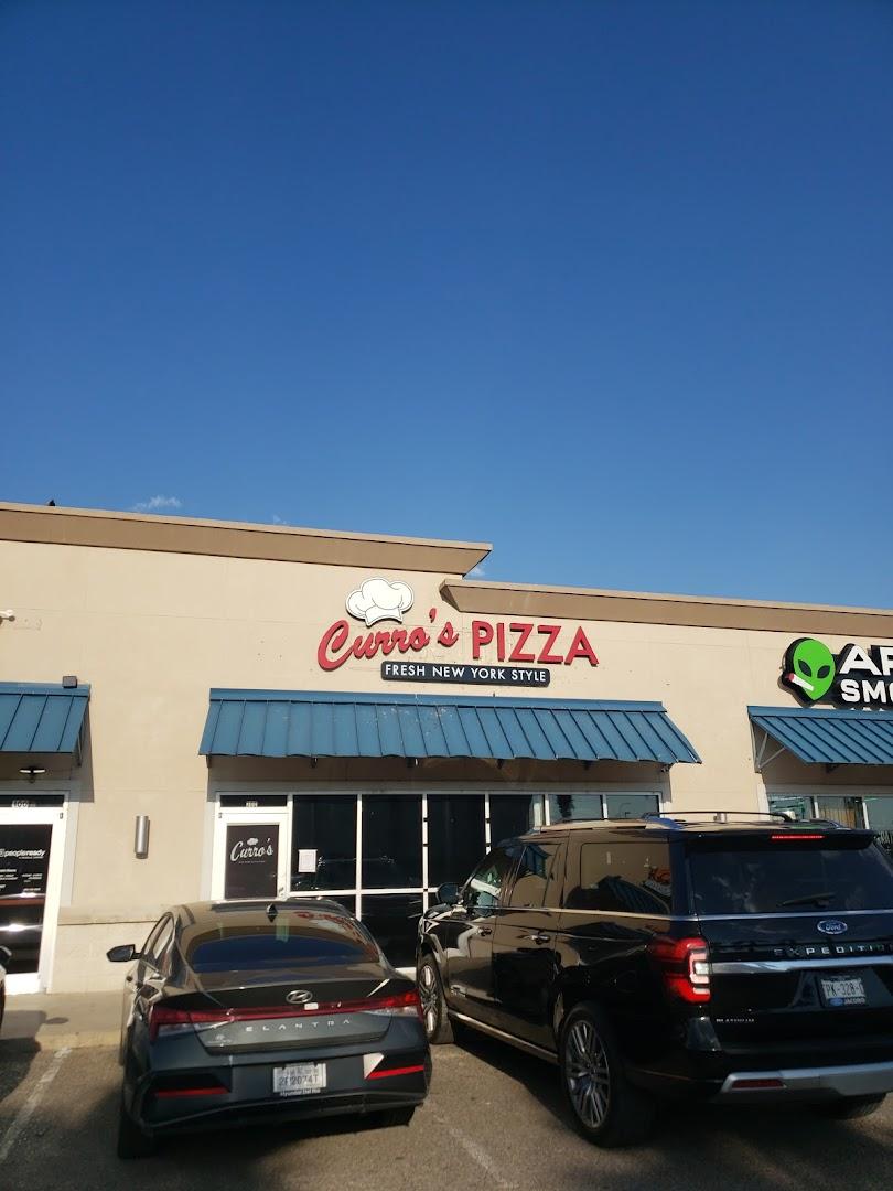 Curro's Pizza Menu